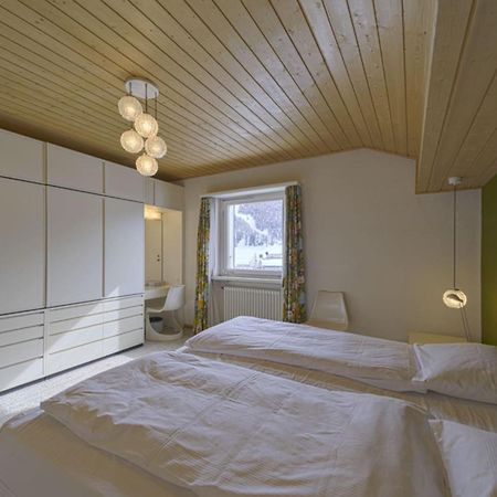 Chesa Clus - Zuoz Appartement Buitenkant foto