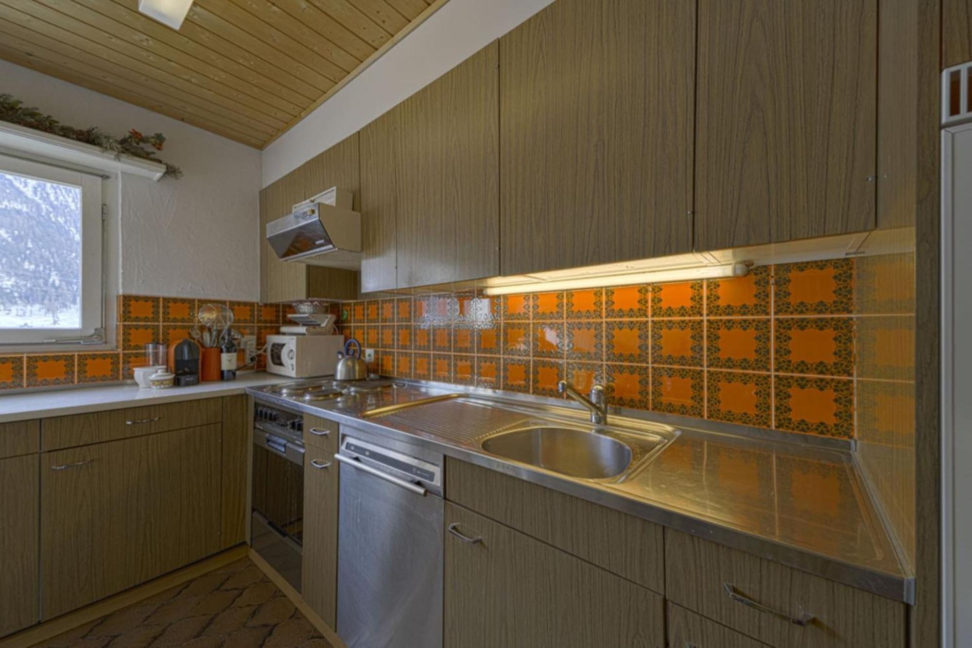 Chesa Clus - Zuoz Appartement Buitenkant foto